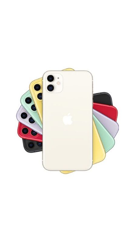 Apple - iPhone 11, versión de EE. UU., 128GB, blanco - AT&T (renovado)