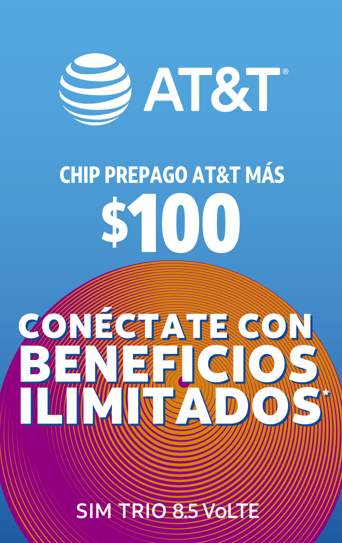 Chip AT&T: Compra o conoce beneficios prepago de tarjeta sim Att